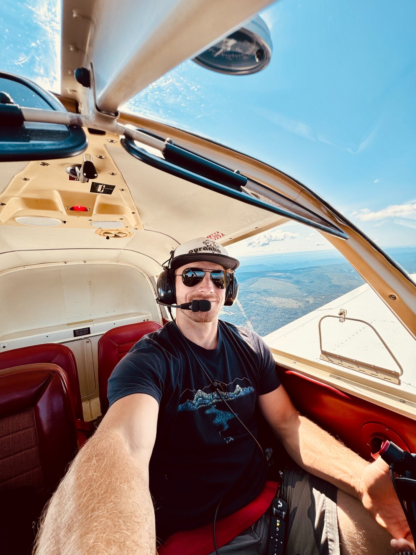 Jesse Shimrock flying a FlyCraft Aviation aircraft